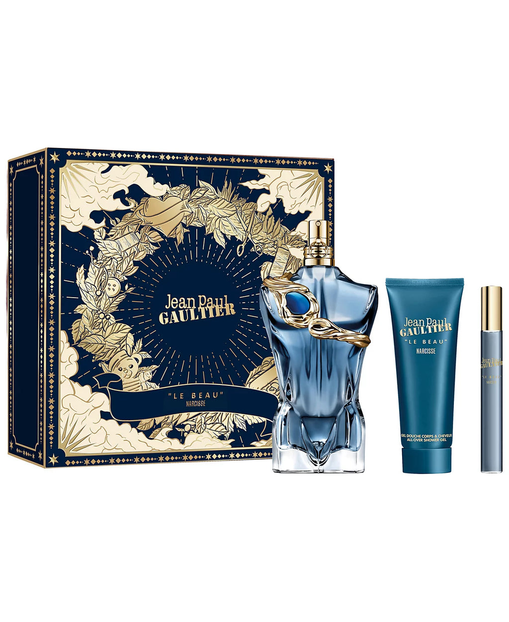 Gift set jean paul gaultier le beau narcisse for him edp