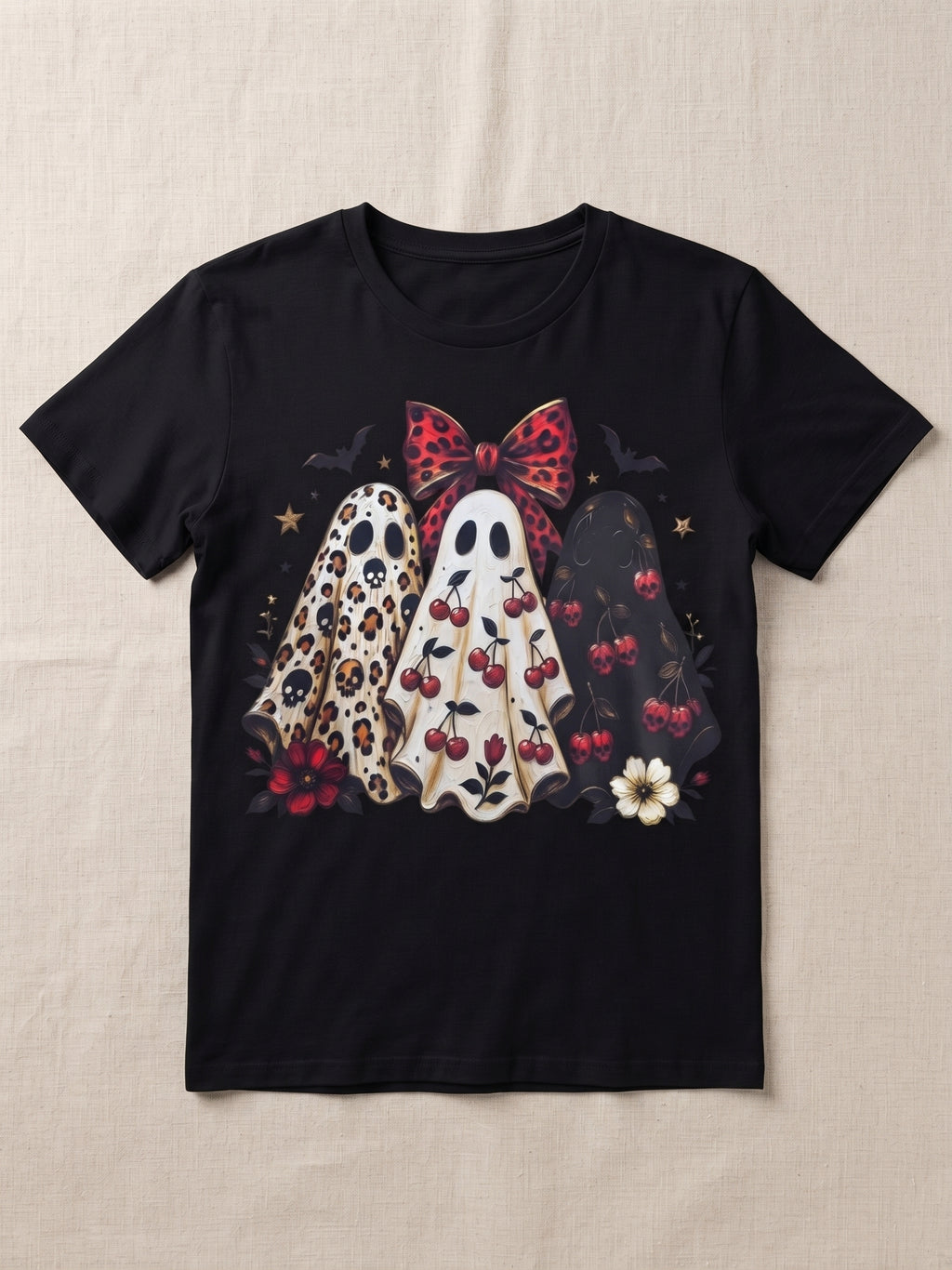 Spooky Cherry Ghosts - Tshirt