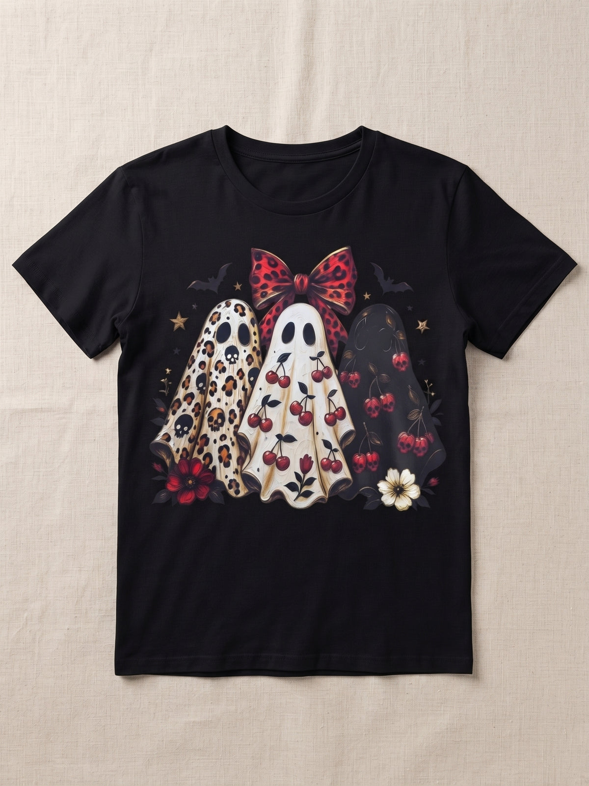 Spooky Cherry Ghosts - Tshirt