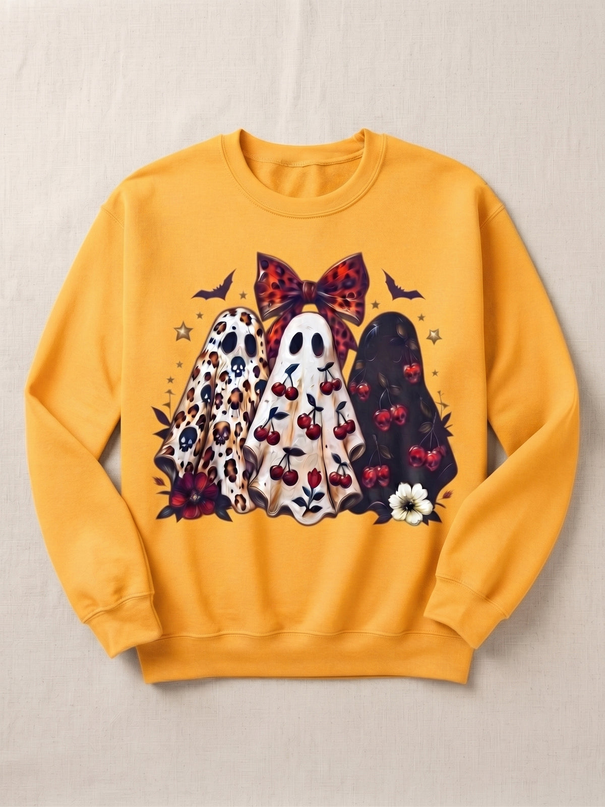 Spooky Cherry Ghosts - Sweater