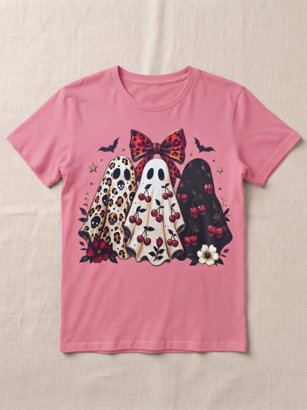 Spooky Cherry Ghosts - Tshirt