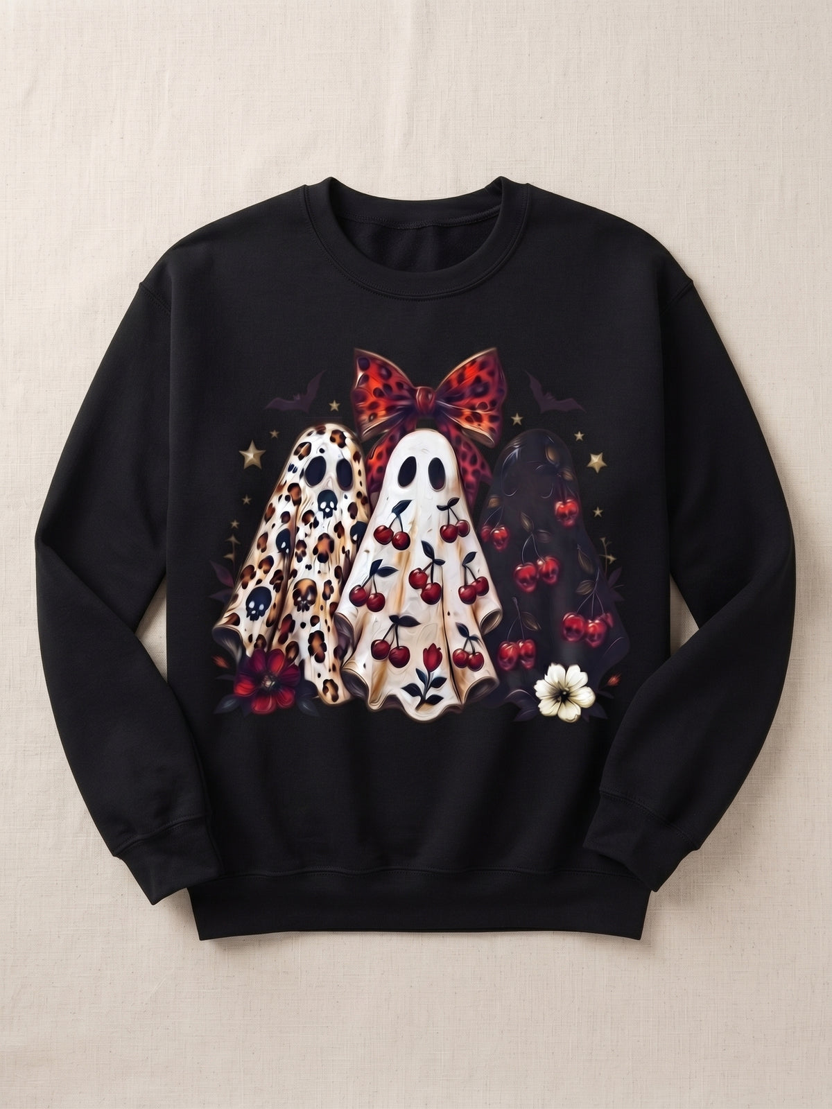 Spooky Cherry Ghosts - Sweater