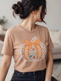 Patchwork Pumpkin - Tshirt