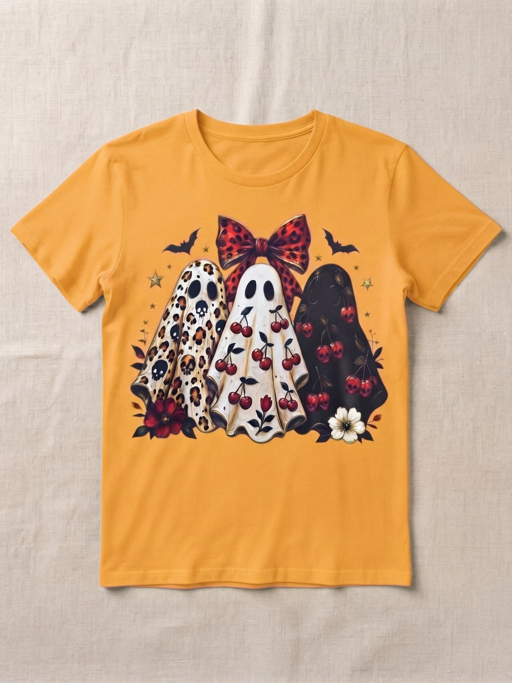 Spooky Cherry Ghosts - Tshirt