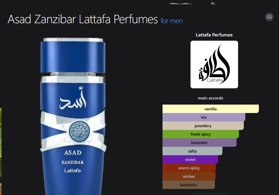 Lattafa Asad 2 Pcs Blue And Black
