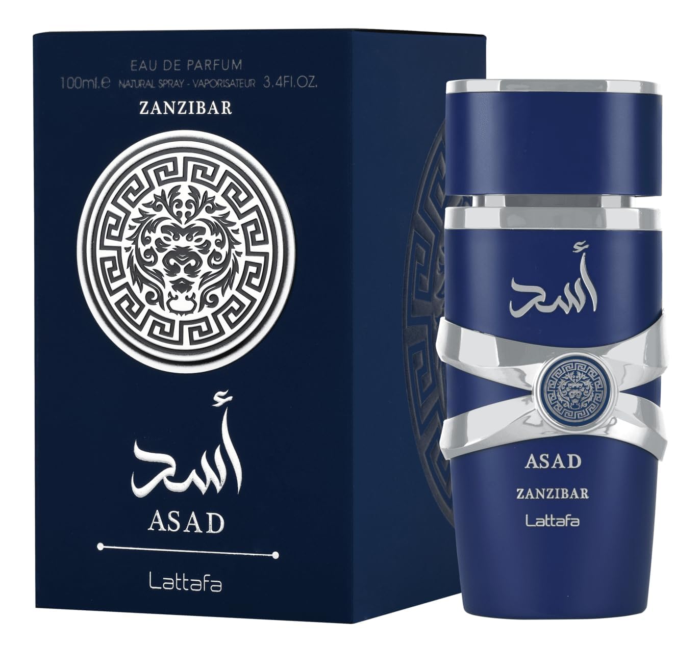 Lattafa Perfumes Asad Zanzibar edp 3.4 oz