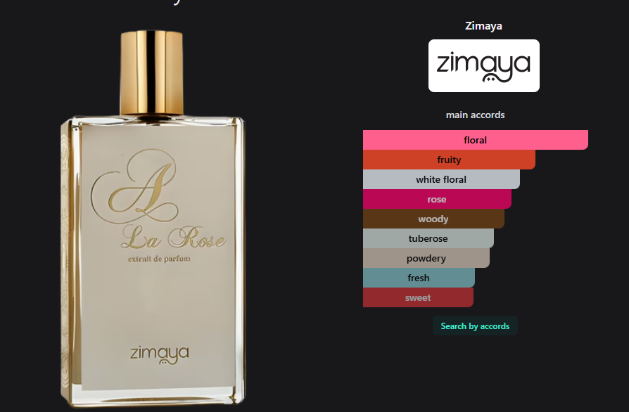 Zimaya A La Rose Extrait de Parfum 3.4 oz