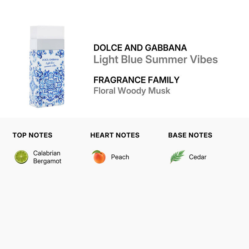Tester dolce gabbana light blue summer vibes edt