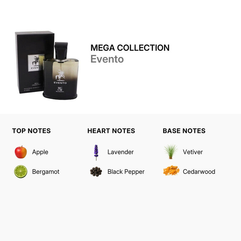 Mega Collection Evento edp 3.4 oz