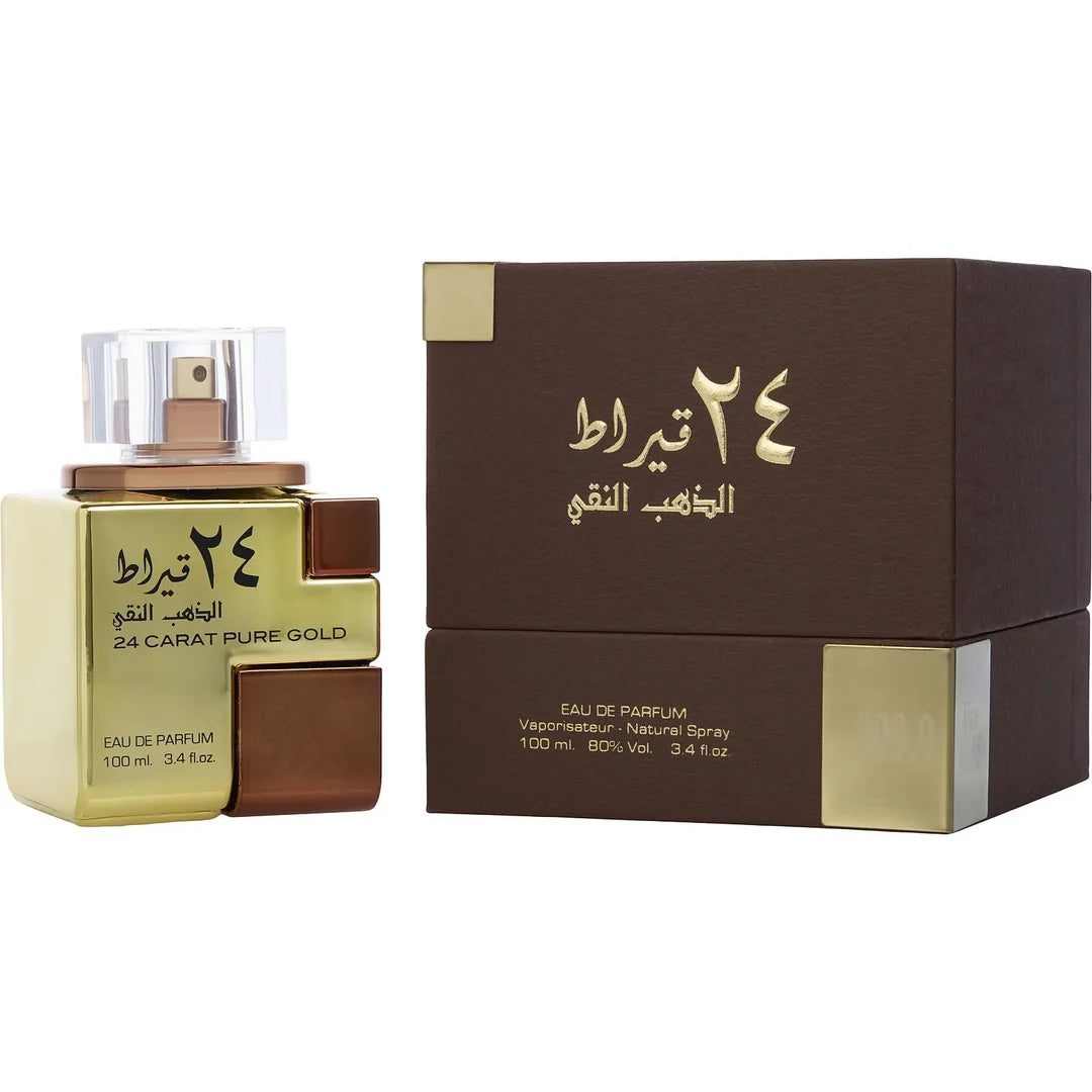 Lattafa Perfumes 24 Carat Pure Gold edp 3.4 oz