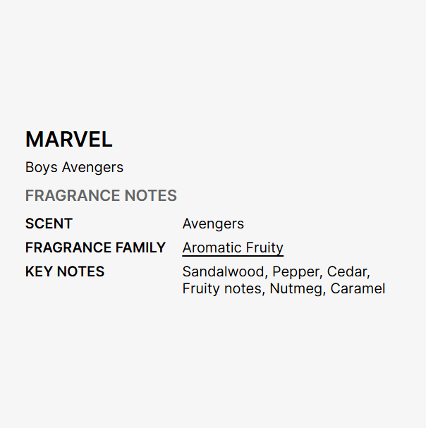 Marvel Avengers EDT 3.4 oz - 100 ml