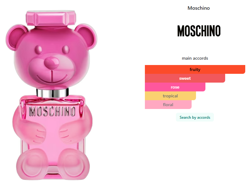 Gift Set Moschino Toy 2 Bubble Gum 3 pcs