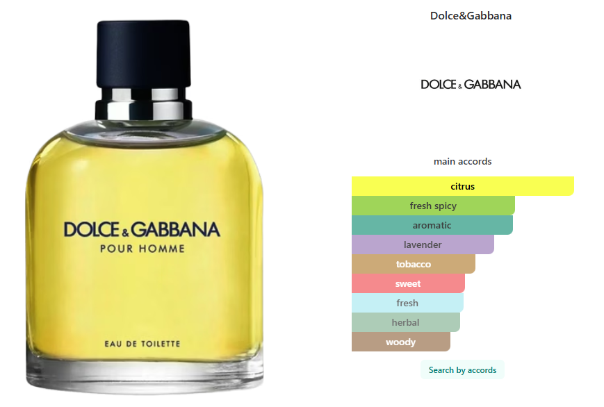 Dolce&Gabbana Pour Homme 125 ml / 4.2 oz