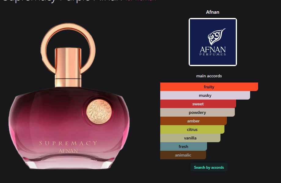Afnan Supremacy Purple giftset 3 pcs 3.4 oz