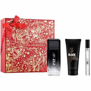 Gift Set Carolina Herrera 212 VIP Black 3 pcs