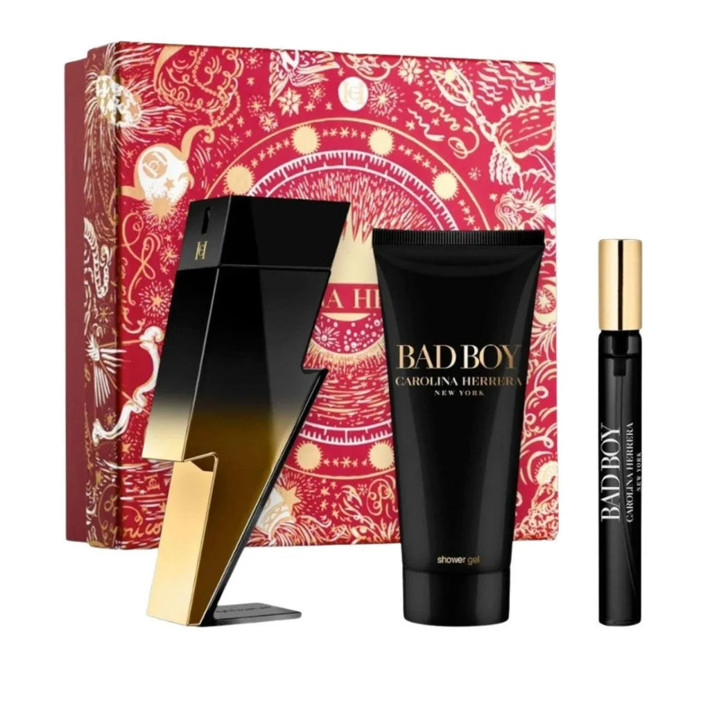 Gift Set Carolina Herrera Bad Boy Extreme 3pcs