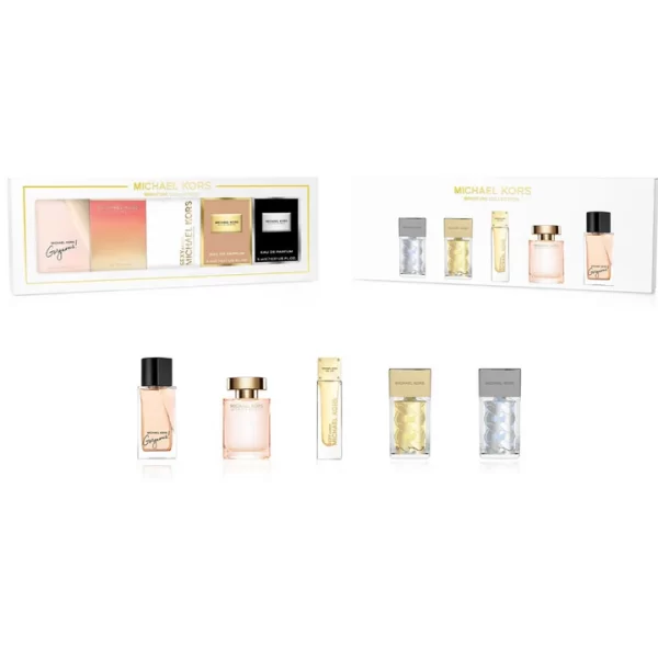 Michael Kors set 5pcs ( 4x 5ml / 0.17 oz ) (1 x 4ml / 0.14 oz )
