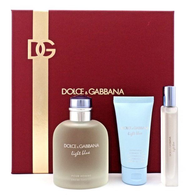 Dolce&Gabbana Light Blue pour Homme 3pcs
