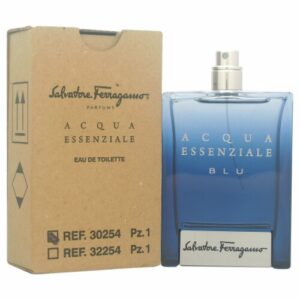 TESTER SALVATORE FERRAGAMO ACQUA ESSENZIALE BLUE Eau de Toilette 100 ml / 3.4 oz