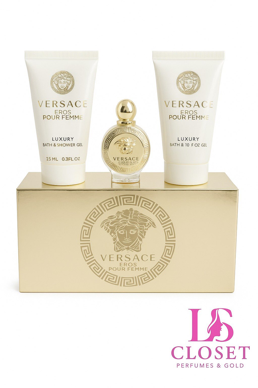 MINI VERSACE EROS FOR WOMEN GIFT SET 3 PCS