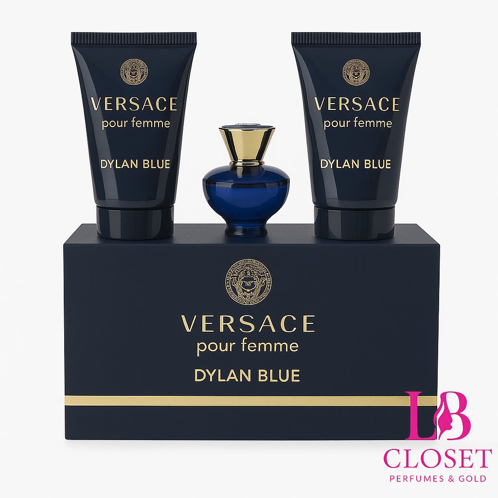 MINI VERSACE DYLAN BLUE GIFT SET 3 PCS